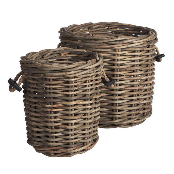Corbeille Roper Round Baskets Set/2