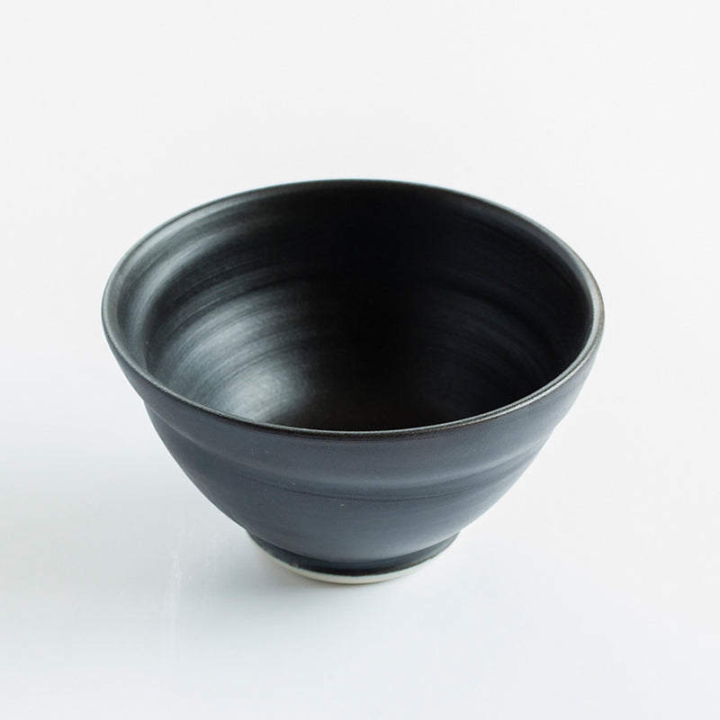 Ceramic Round Bowl Black