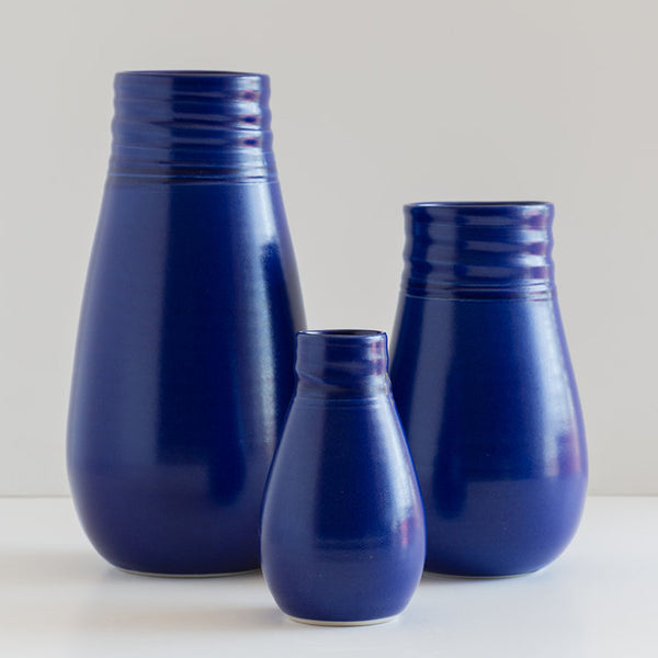 Ceramic Vase Blue by Ana Jensen Ceramics - Available At Berry Jam Sweet Living
